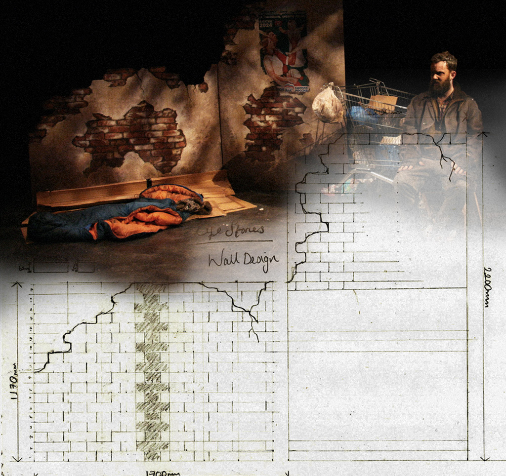 Vision becomes reality - Amy Westwood’s set design for 'Rest In Peace'